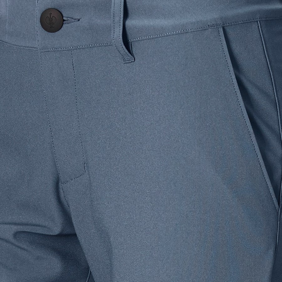 Detailed image Trousers Chino e.s.work&travel, ladies’ ironblue