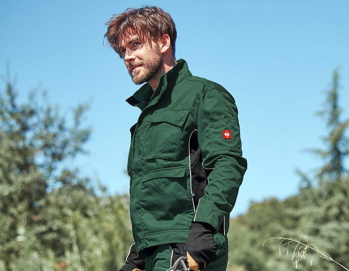Additional image 1 Work jacket e.s.active green/black