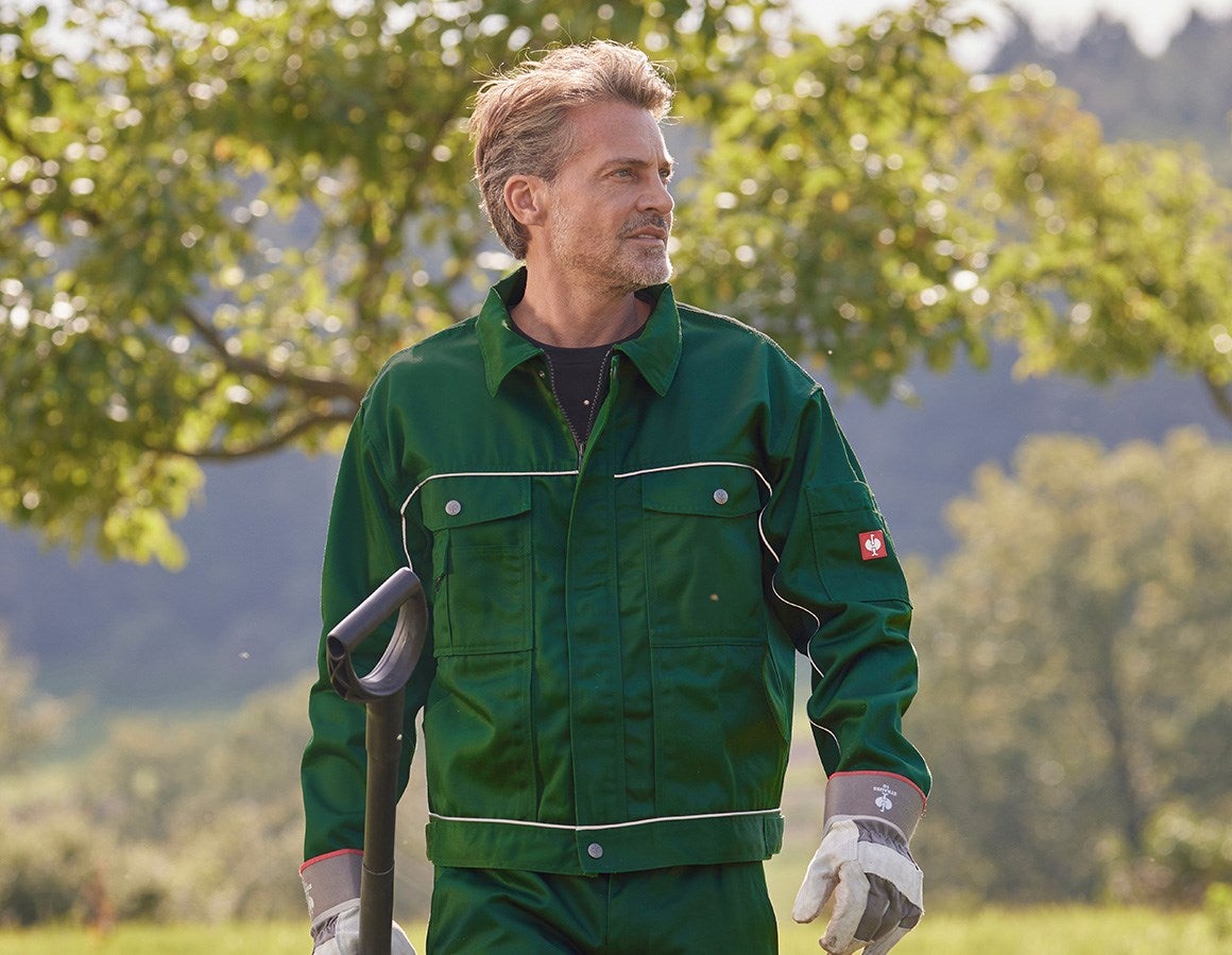 Main action image Work jacket e.s.classic green
