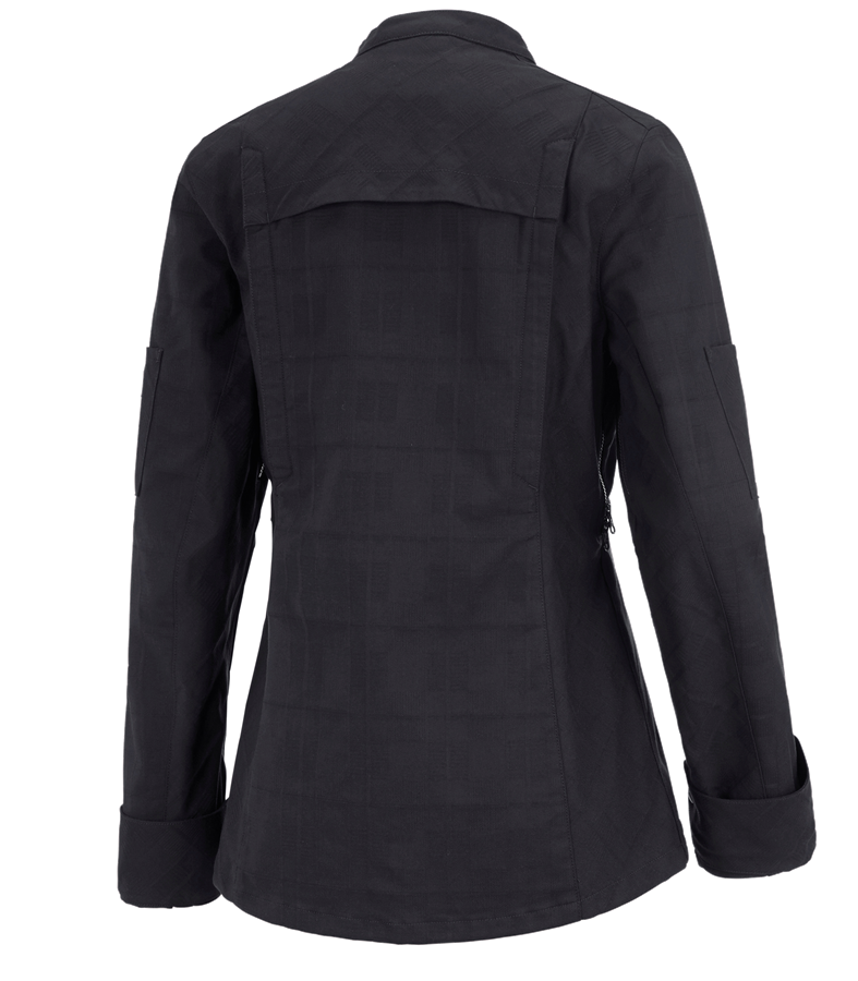 Secondary image Work jacket long sleeved e.s.fusion, ladies' black