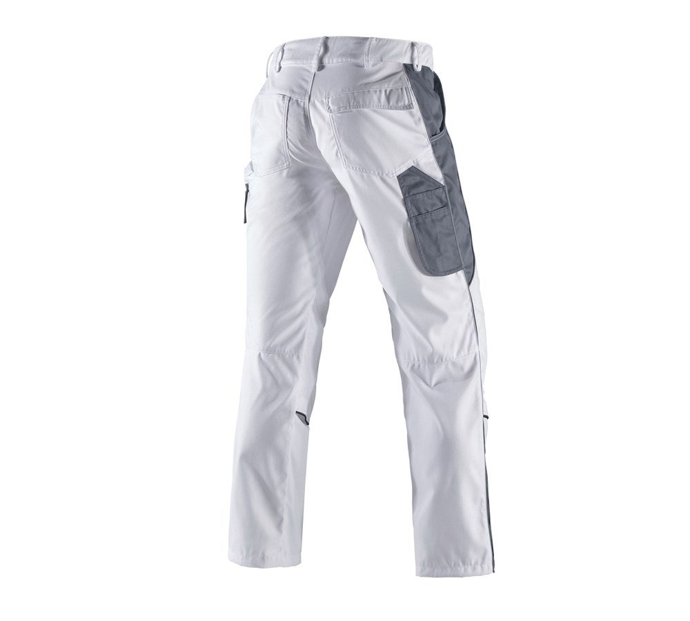 Secondary image Trousers e.s.active white/grey