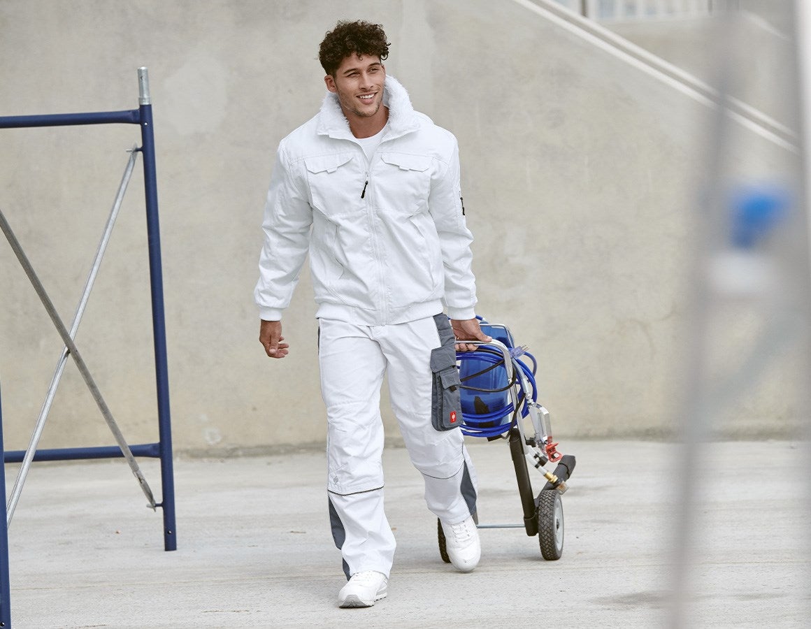 Additional image 1 Trousers e.s.active white/grey