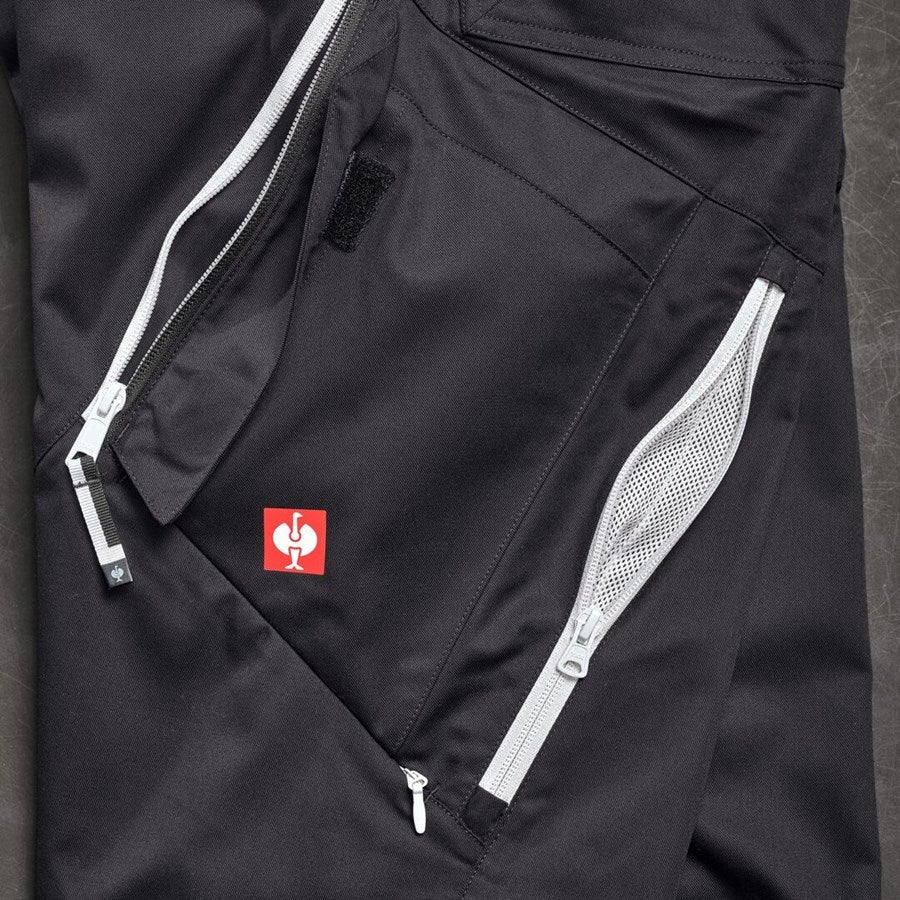 Detailed image Trousers e.s.ambition black/platinum
