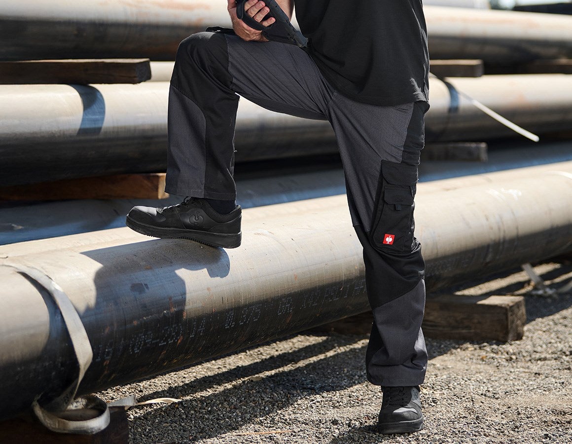 Additional image 3 Trousers e.s. carat  anthracite/black