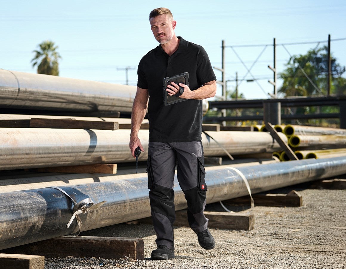 Additional image 3 Trousers e.s. carat  anthracite/black