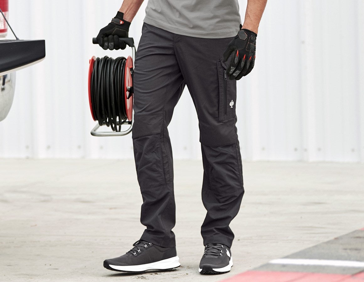 Main action image Trousers e.s.concrete light black