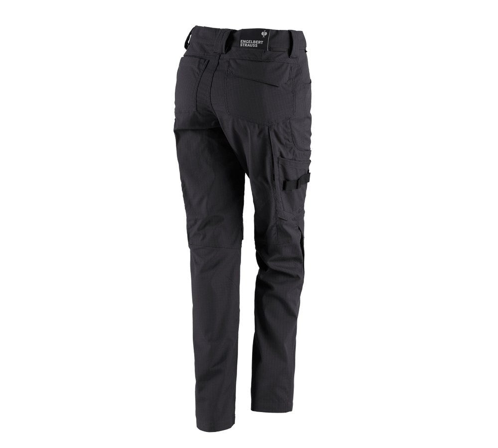 Secondary image Trousers e.s.concrete solid, ladies' black