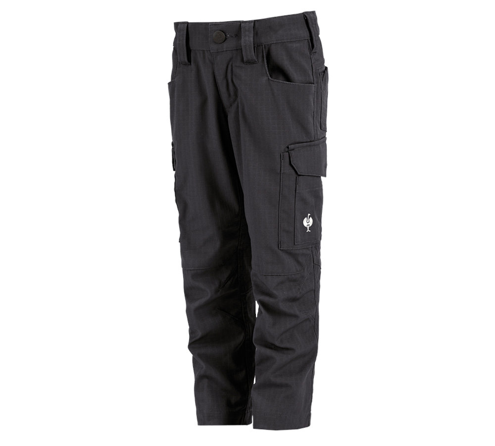 Primary image Trousers e.s.concrete solid, children's black