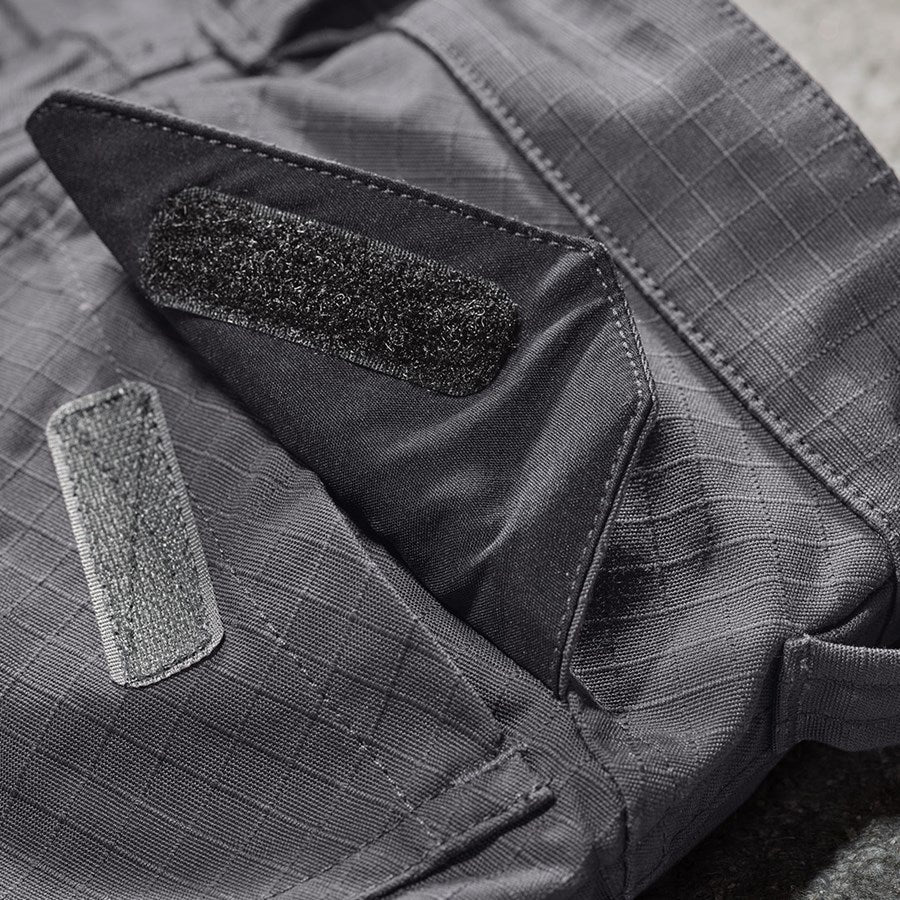 Detailed image Trousers e.s.concrete solid, children's anthracite