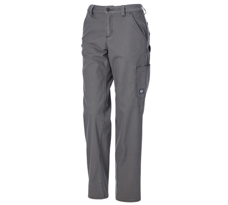 Primary image Trousers e.s.iconic, ladies' carbongrey
