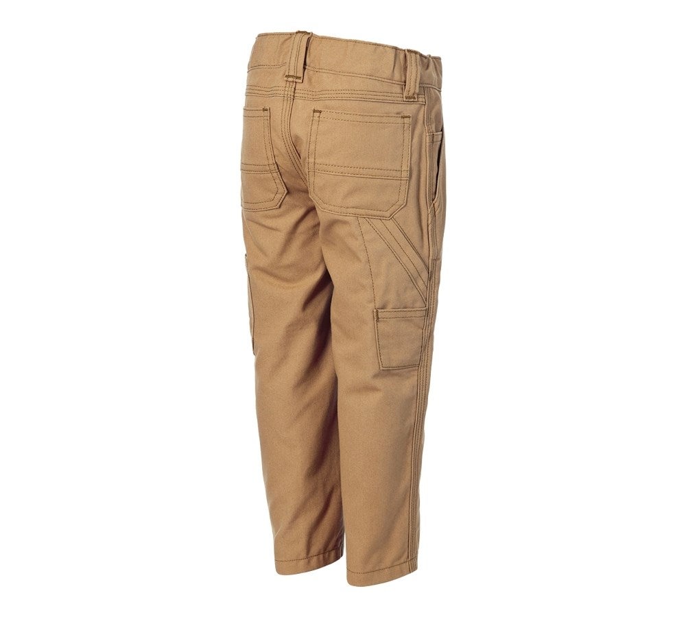 Secondary image Trousers e.s.iconic, children's almondbrown