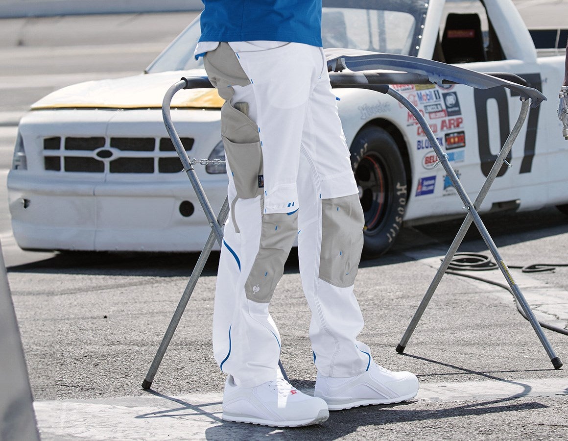 Additional image 2 Trousers e.s.motion 2020 white/gentianblue