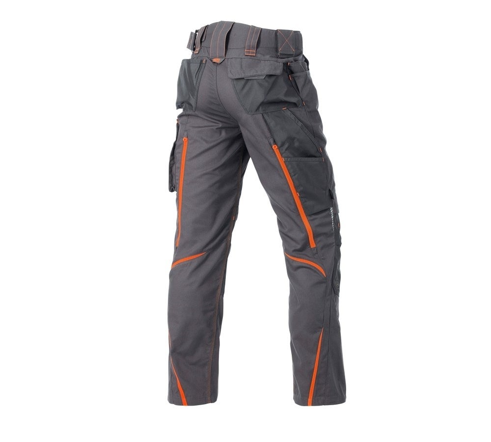 Secondary image Trousers e.s.motion 2020 anthracite/high-vis orange