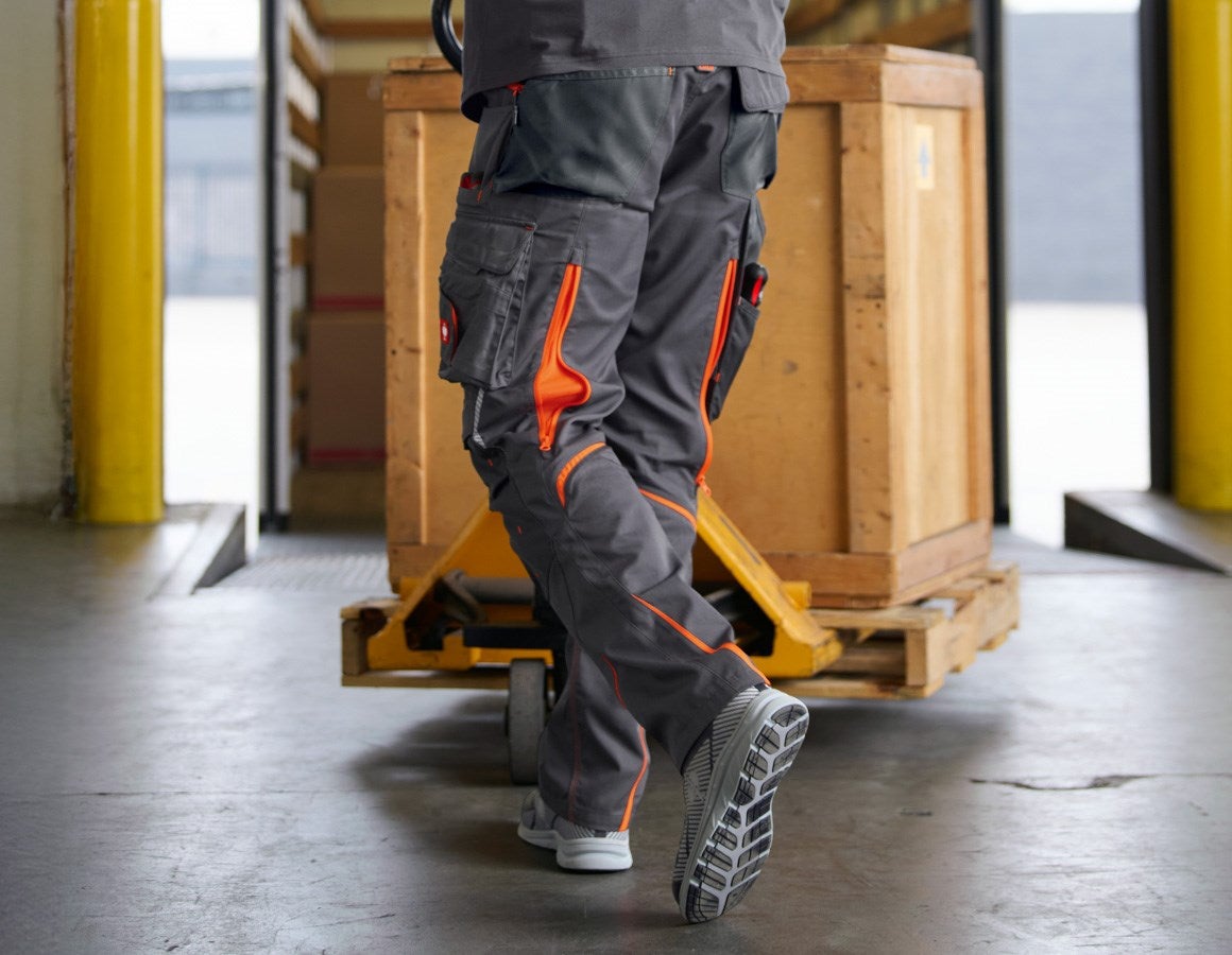 Additional image 1 Trousers e.s.motion 2020 anthracite/high-vis orange