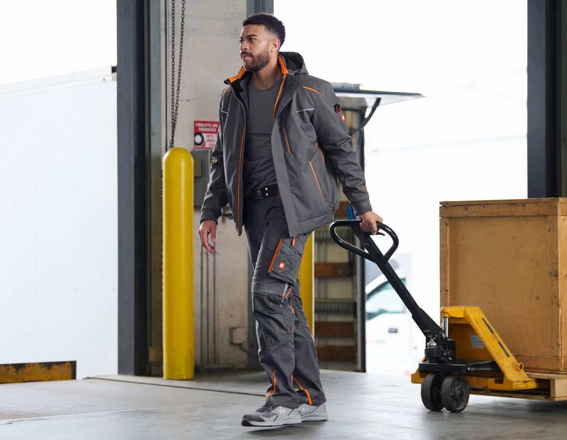 Additional image 3 Trousers e.s.motion 2020 anthracite/high-vis orange