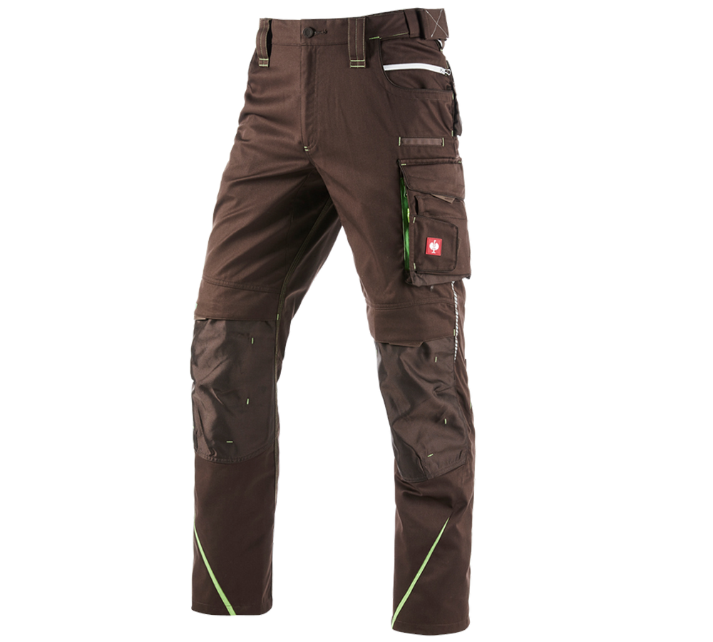 Primary image Trousers e.s.motion 2020 chestnut/seagreen