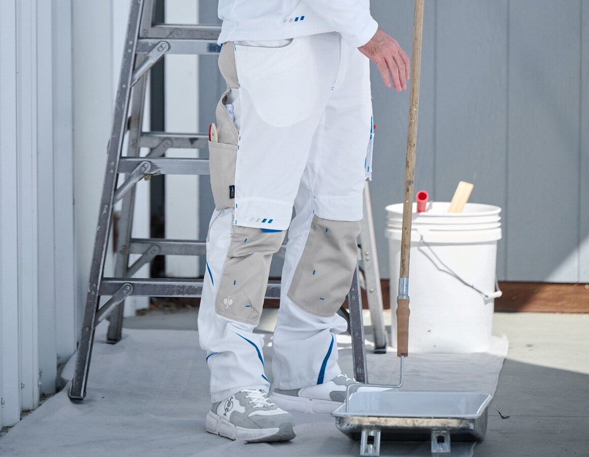 Additional image 2 Trousers e.s.motion 2020 white/gentianblue
