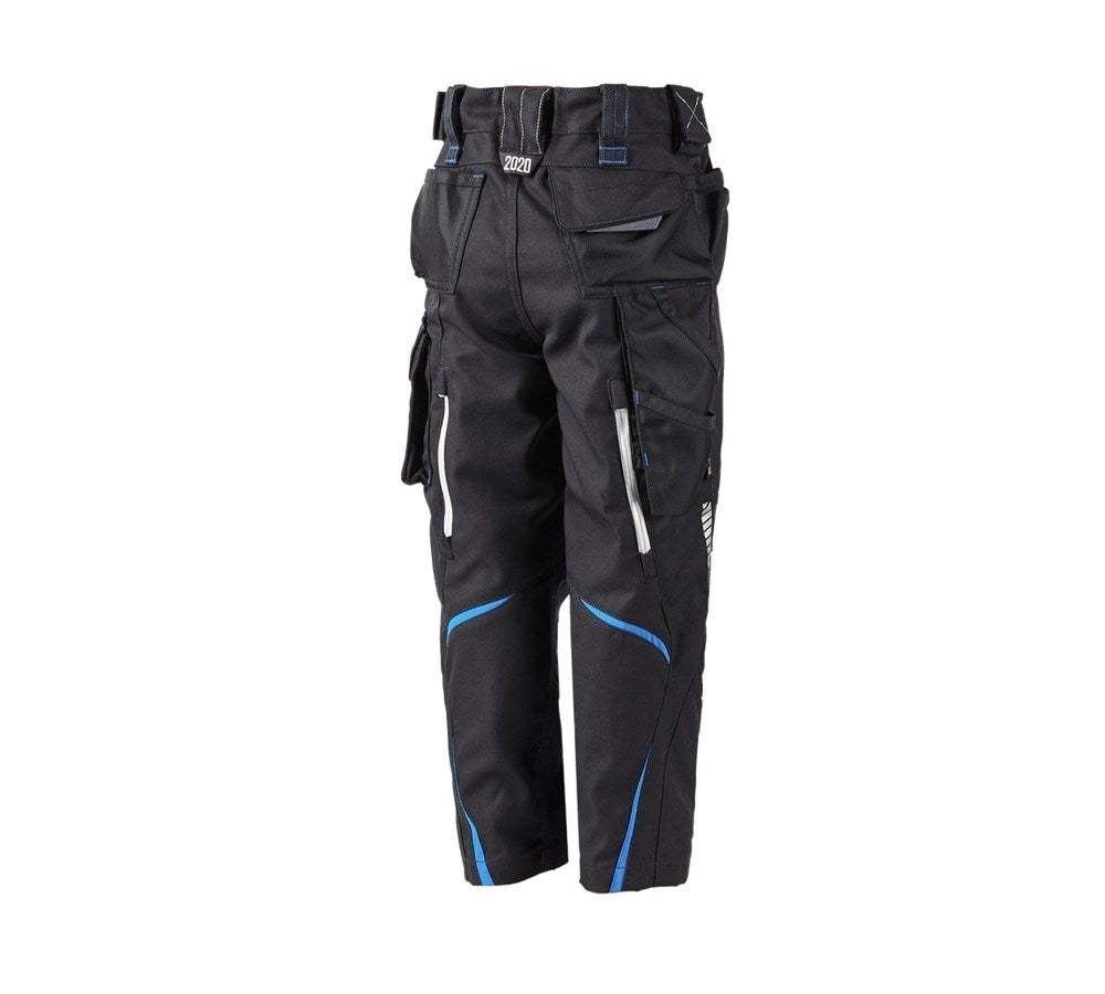 Secondary image Trousers e.s.motion 2020, children's graphite/gentianblue