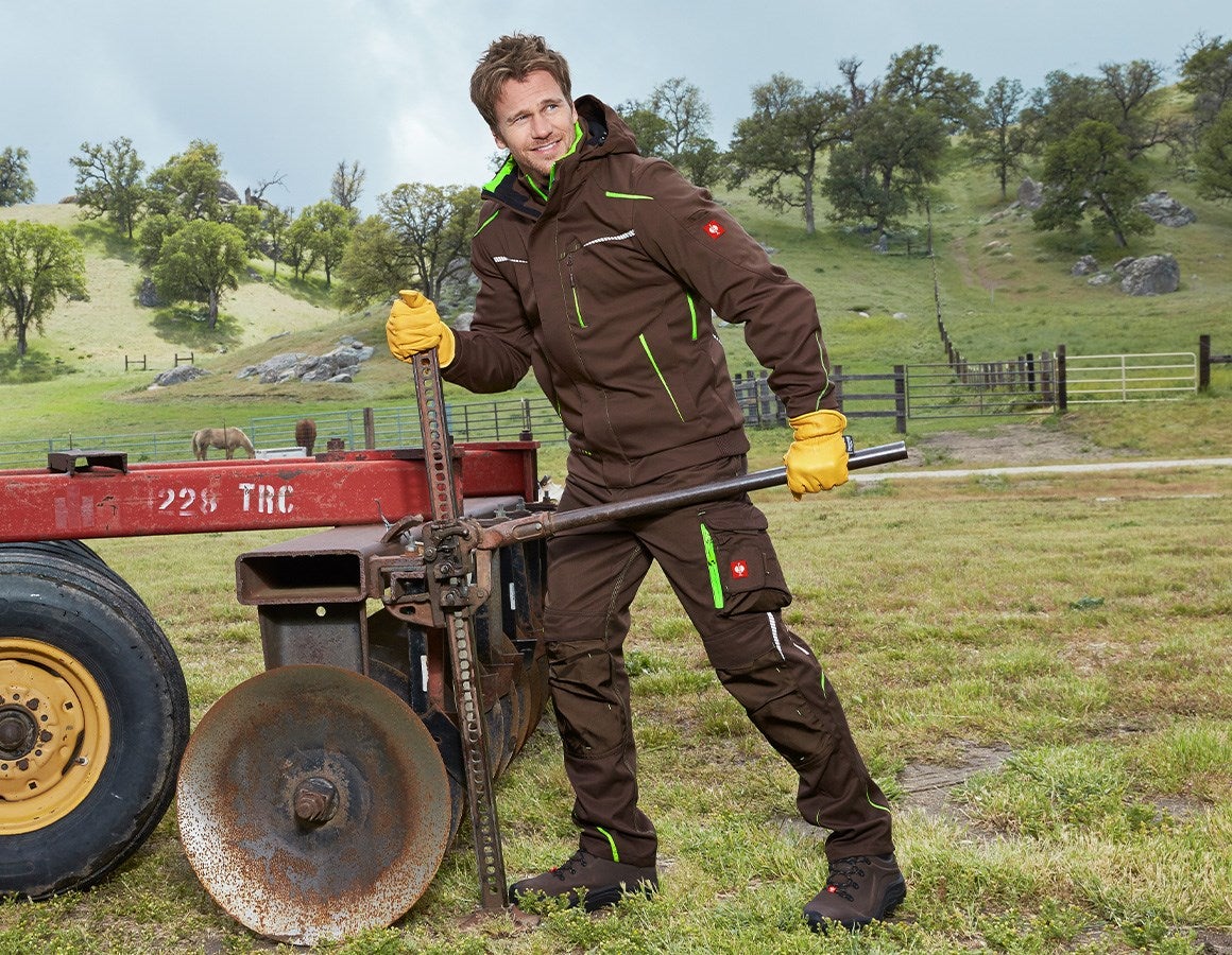 Additional image 1 Winter trousers e.s.motion 2020, men´s chestnut/seagreen