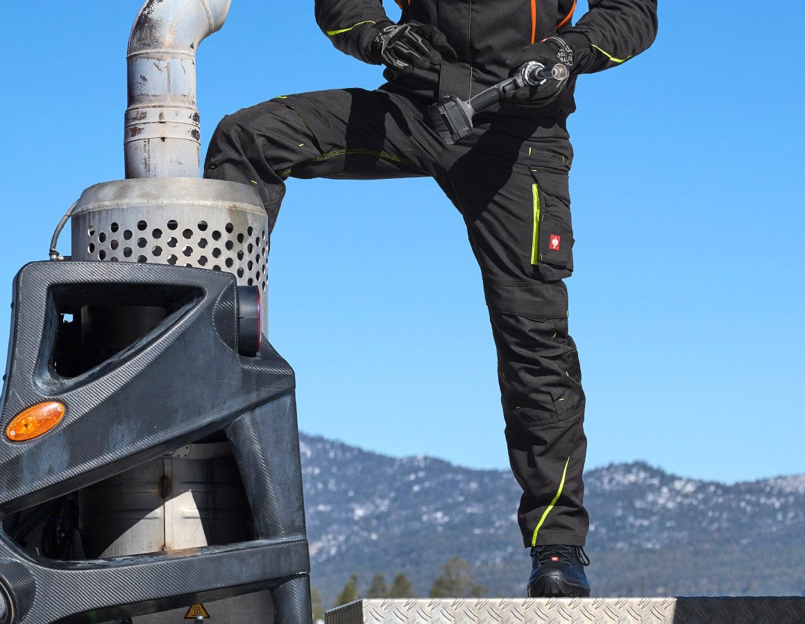 Additional image 2 Winter trousers e.s.motion 2020, men´s black/high-vis yellow/high-vis orange