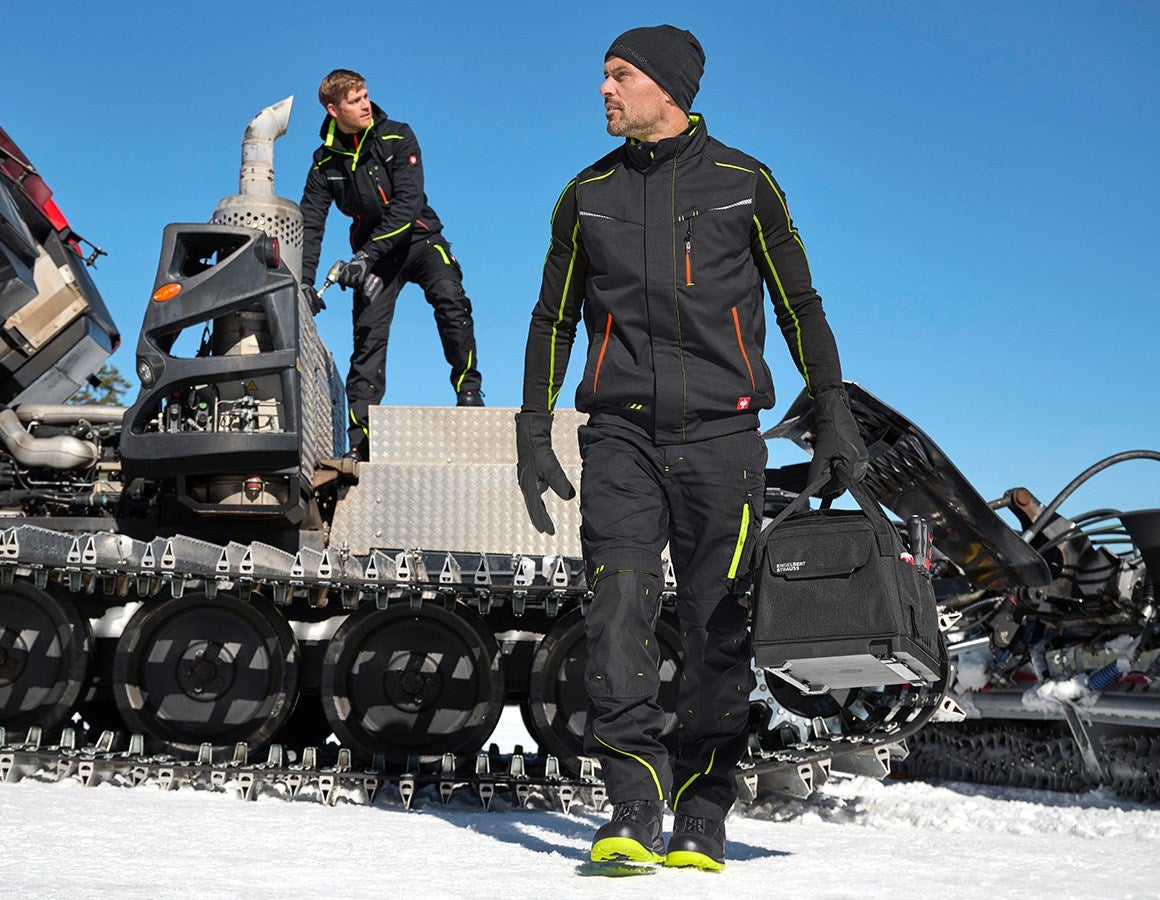 Additional image 3 Winter trousers e.s.motion 2020, men´s black/high-vis yellow/high-vis orange
