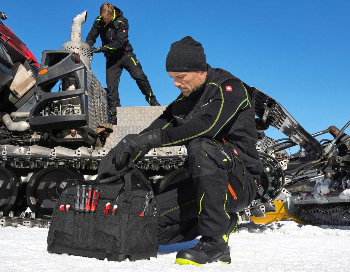 Additional image 4 Winter trousers e.s.motion 2020, men´s black/high-vis yellow/high-vis orange
