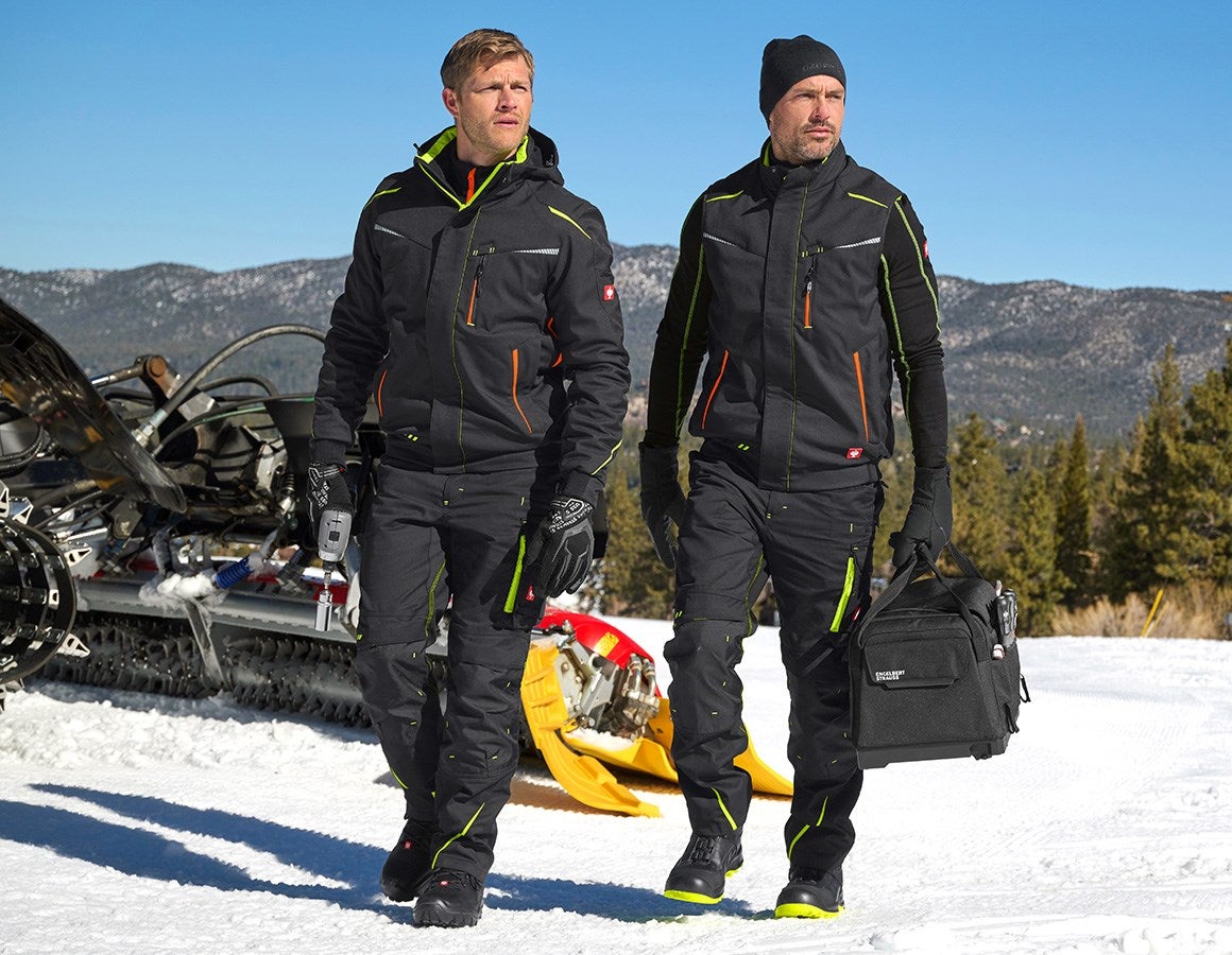 Additional image 5 Winter trousers e.s.motion 2020, men´s black/high-vis yellow/high-vis orange
