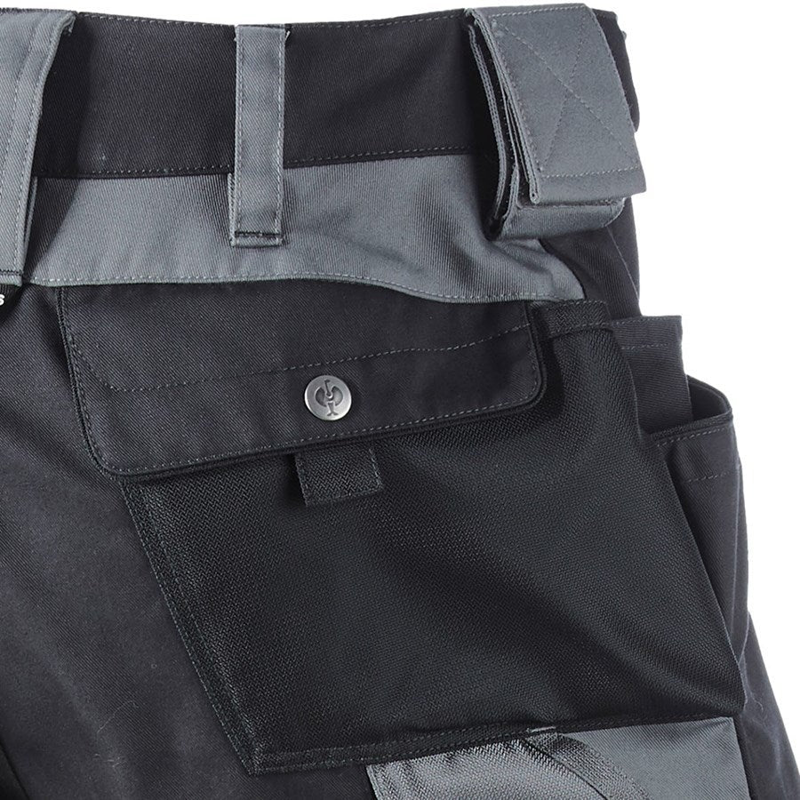 Detailed image Trousers e.s.motion Winter graphite/cement