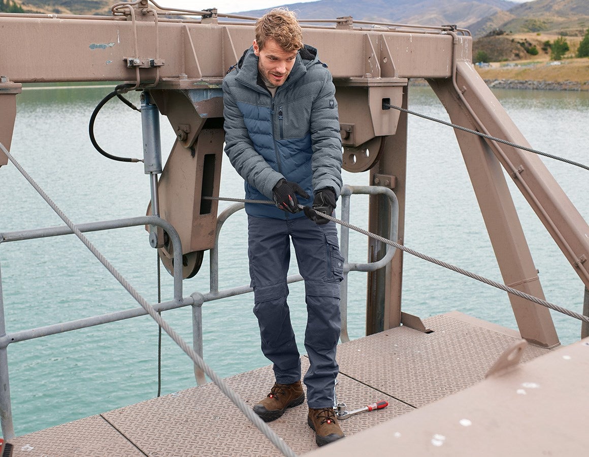 Additional image 1 Trousers e.s.motion ten slateblue