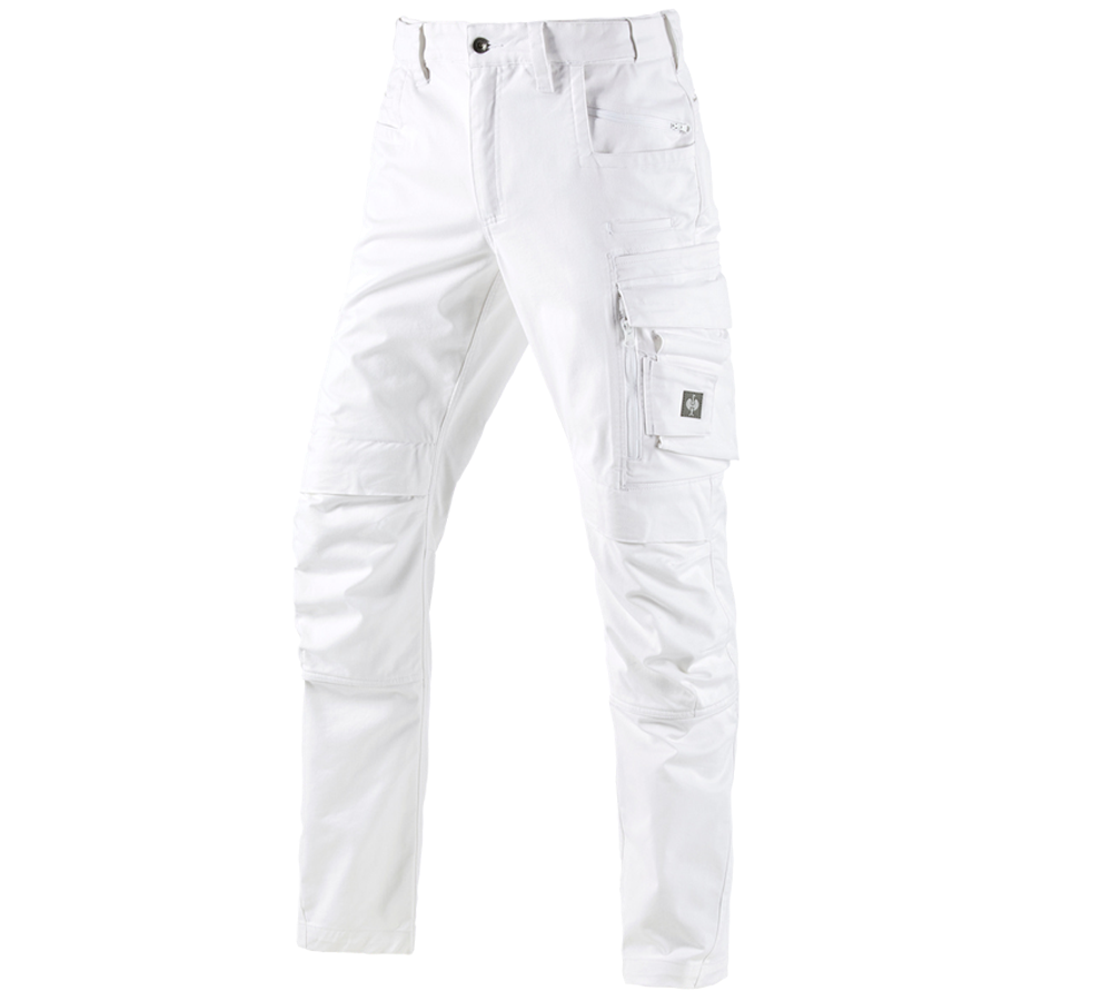 Primary image Trousers e.s.motion ten white