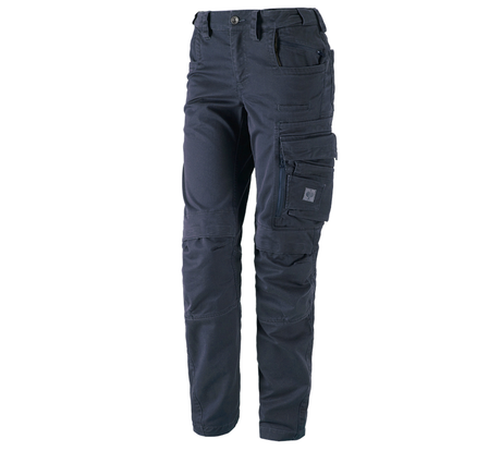 Primary image Trousers e.s.motion ten, ladies' slateblue