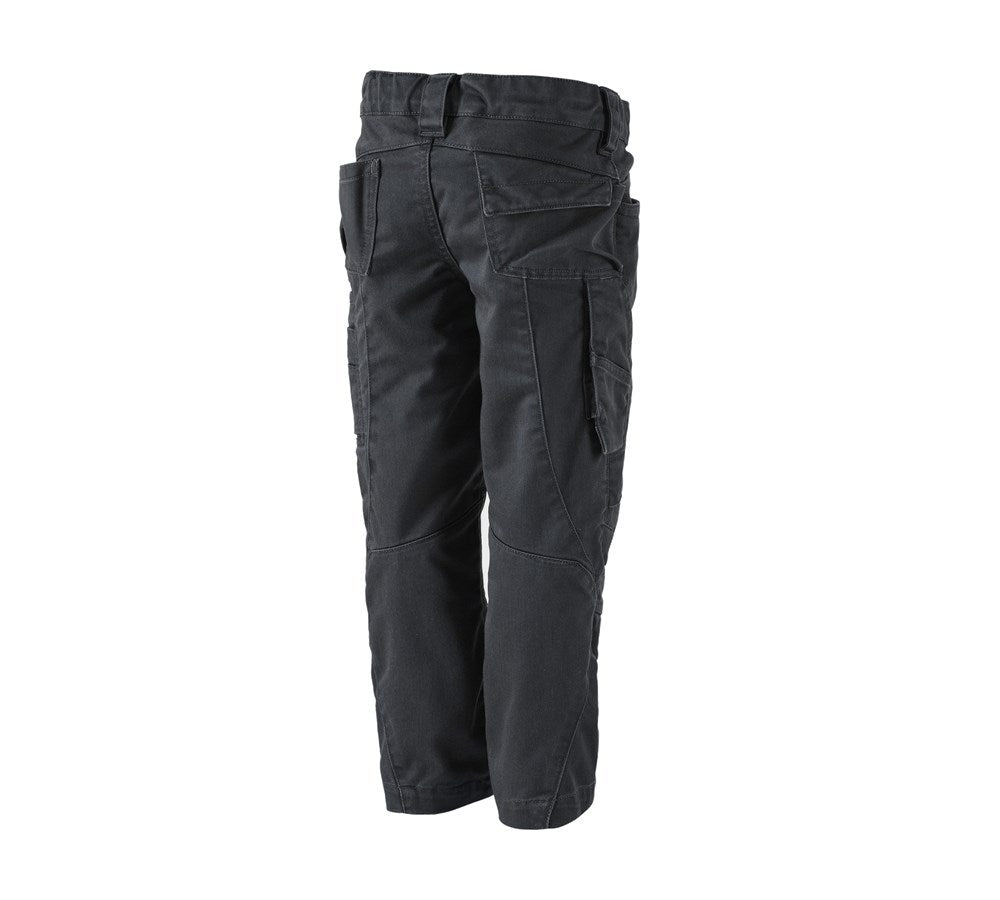 Secondary image Trousers e.s.motion ten, children's oxidblack