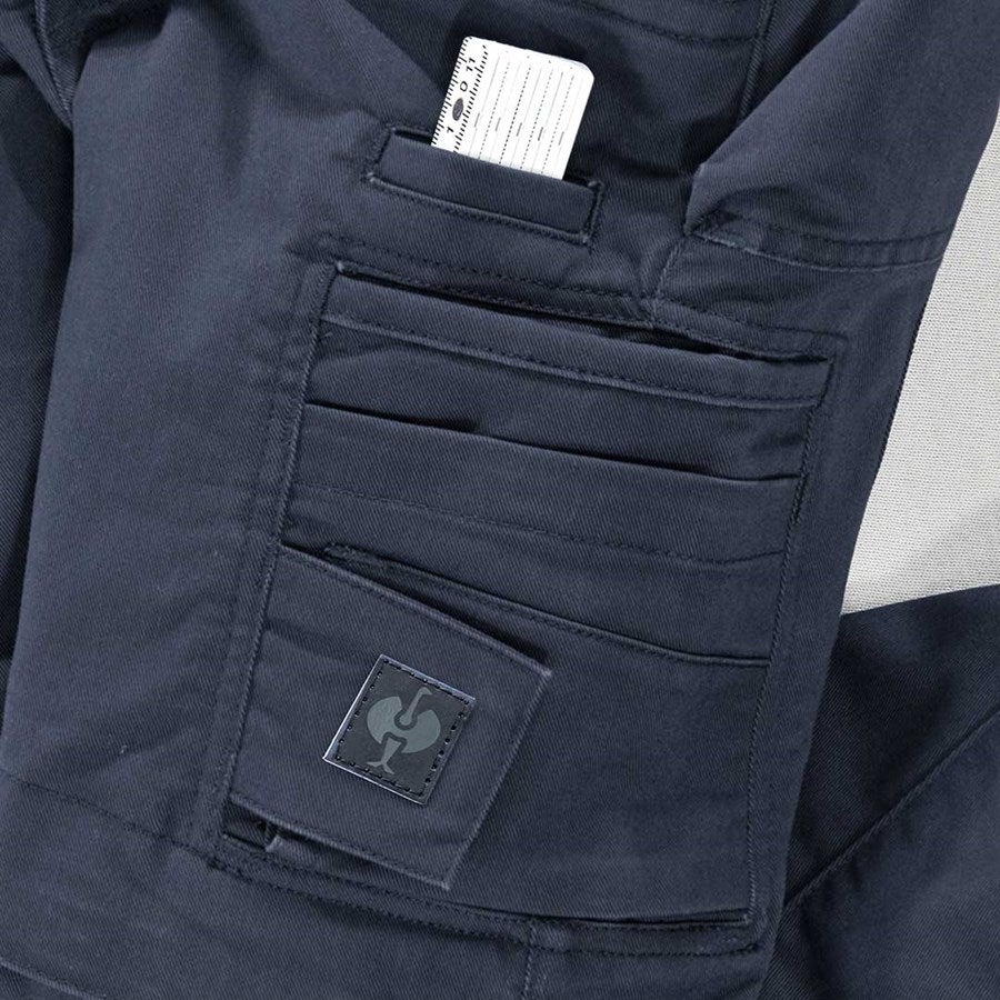 Detailed image Trousers e.s.motion ten, children's slateblue