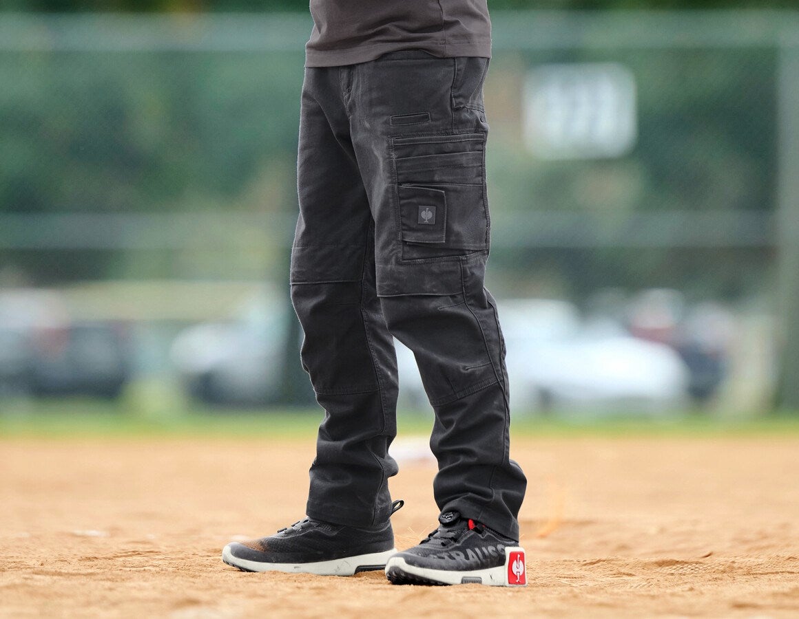 Main action image Trousers e.s.motion ten, children's oxidblack