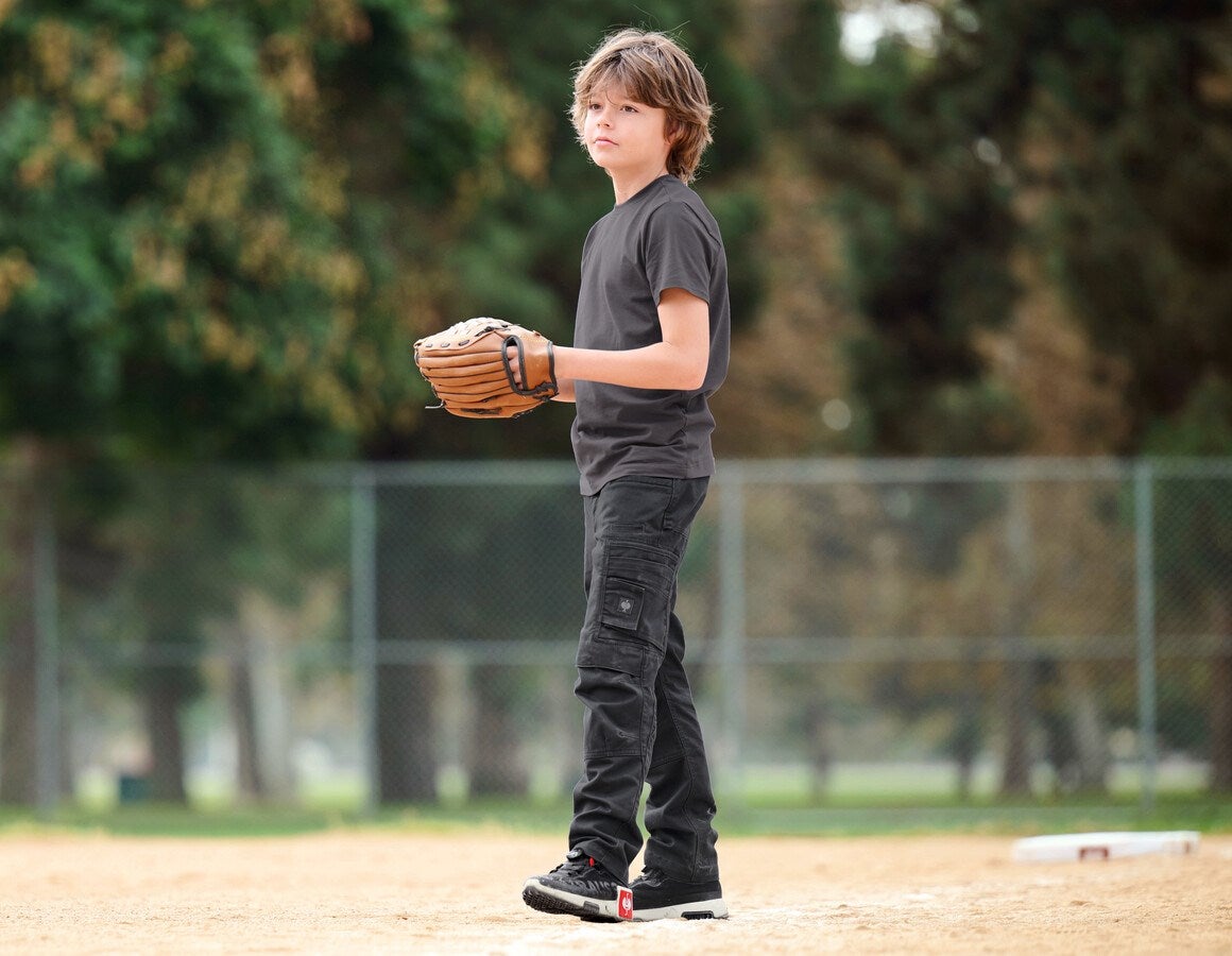 Additional image 2 Trousers e.s.motion ten, children's oxidblack