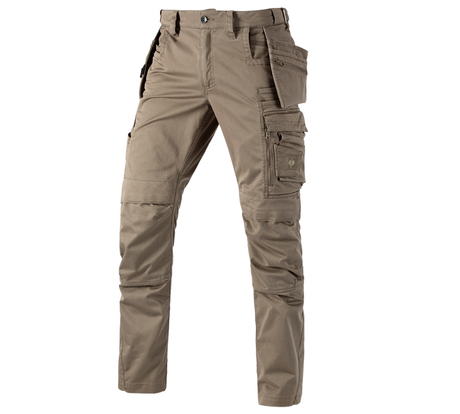 Primary image Trousers e.s.motion ten tool-pouch ashbrown