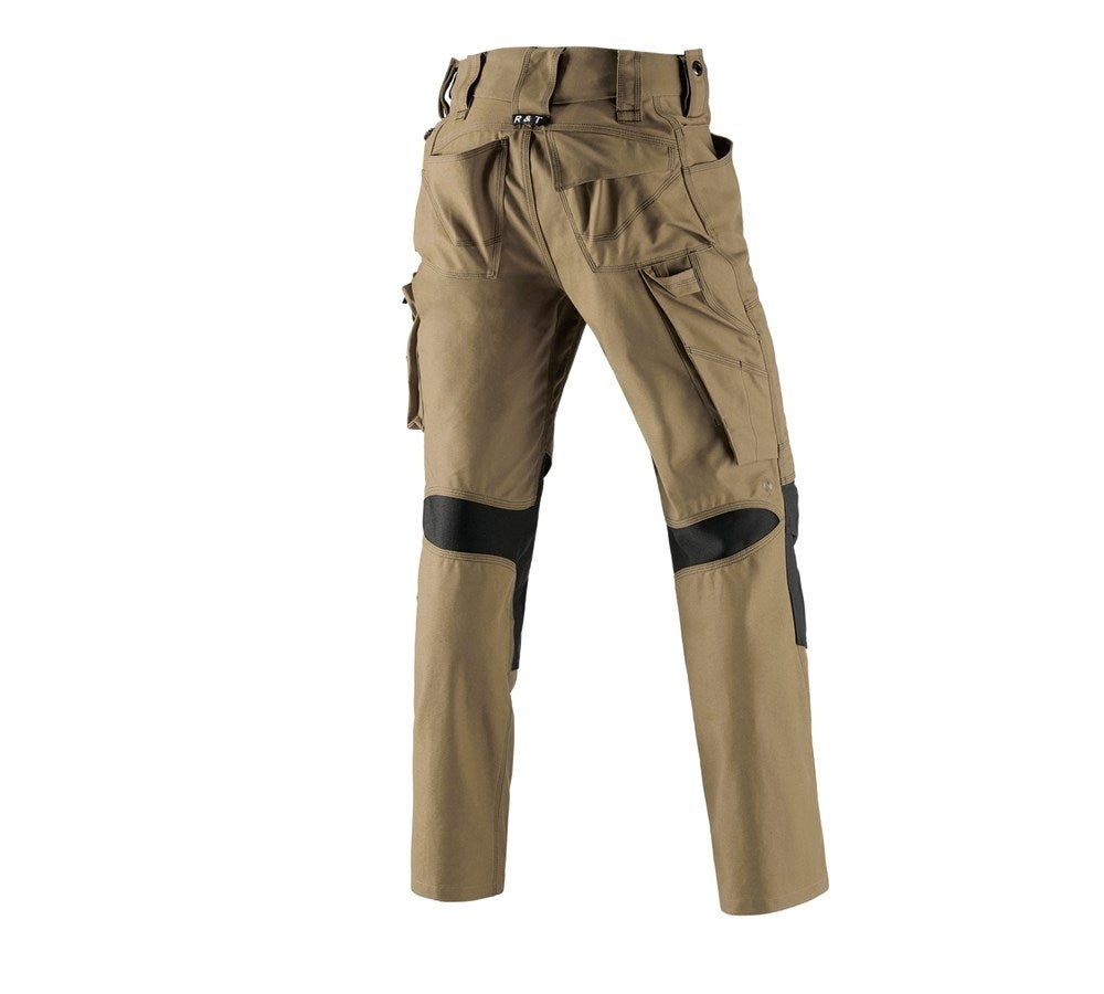 Secondary image Trousers e.s.roughtough walnut