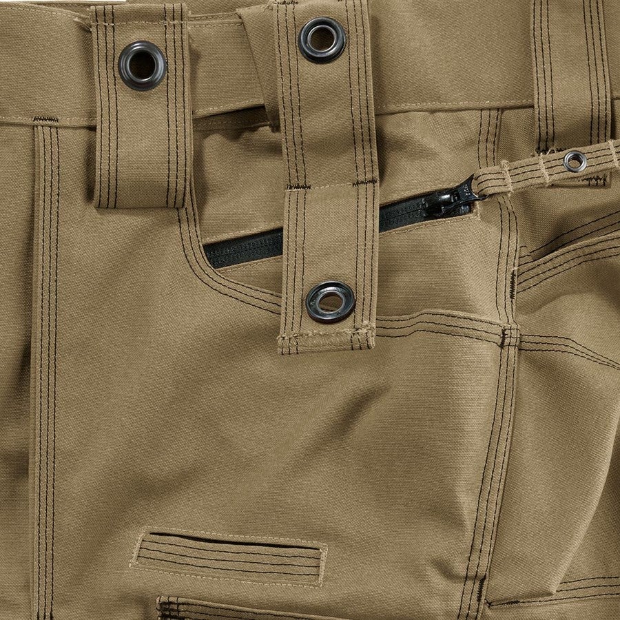 Detailed image Trousers e.s.roughtough walnut