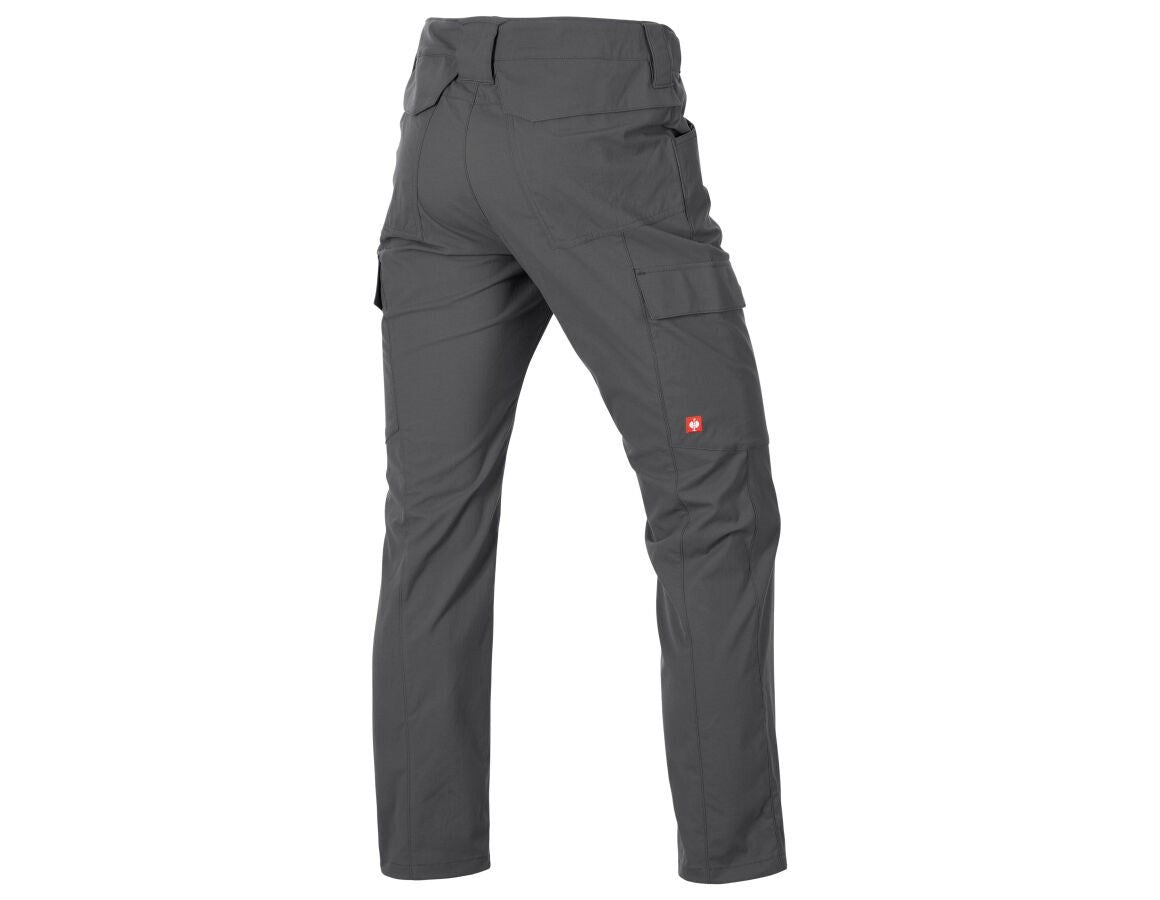 Secondary image Trousers e.s.t:aktik light ripstop carbongrey