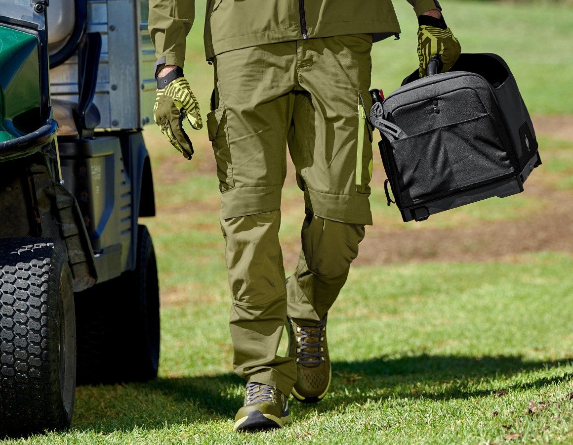 Main action image Trousers e.s.trail junipergreen/limegreen