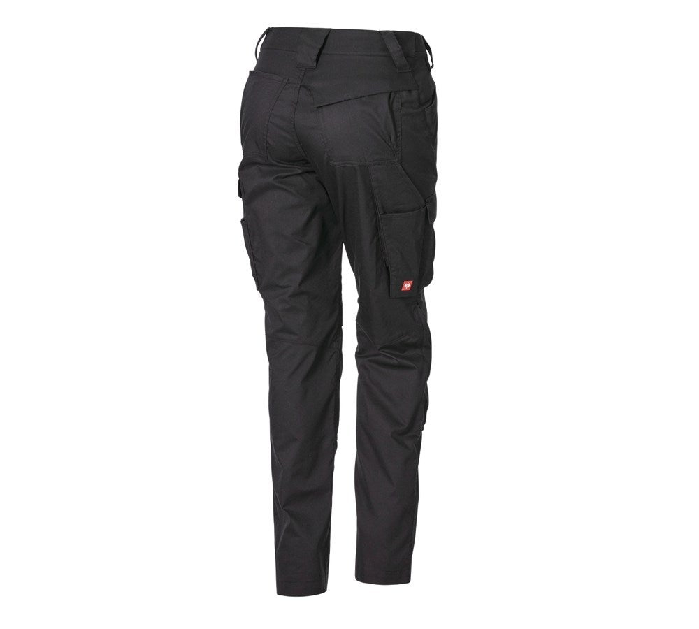 Secondary image Trousers e.s.trail pure, ladies' black