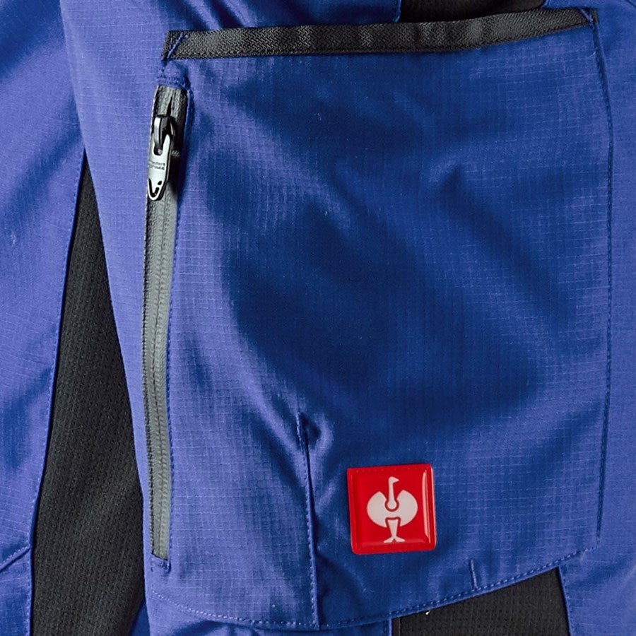 Detailed image Trousers e.s.vision, men's royalblue/black