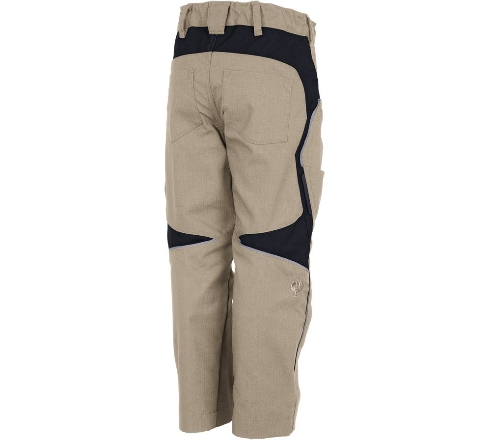 Secondary image Trousers e.s.vision, children's  clay/black
