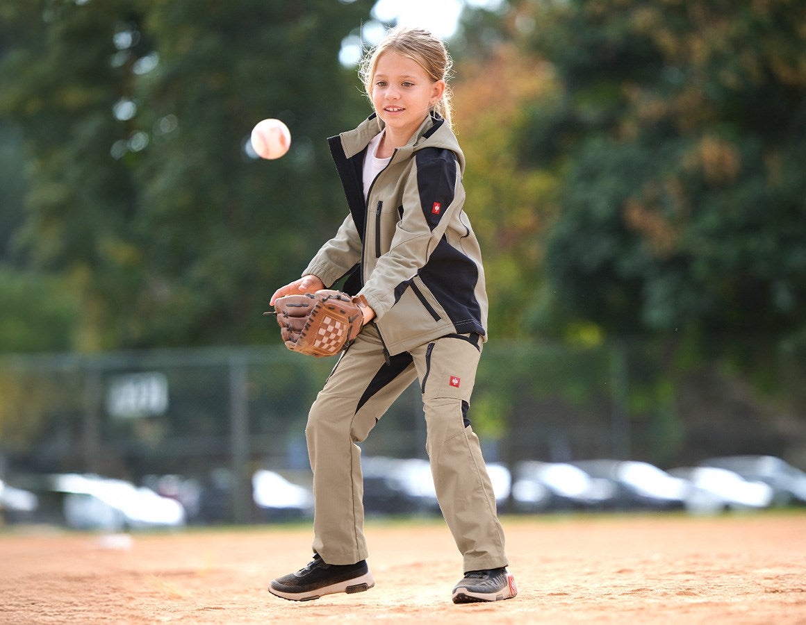 Additional image 3 Trousers e.s.vision, children's  clay/black