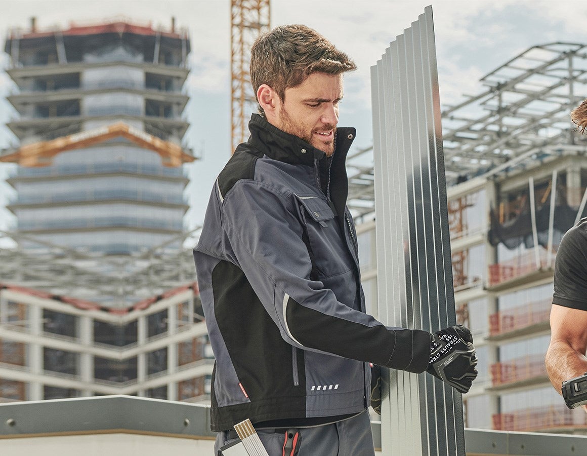 Additional image 1 Jacket e.s.motion grey/black