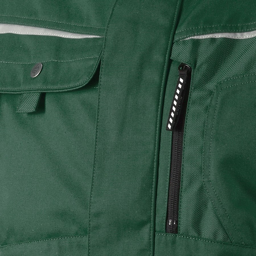 Detailed image Jacket e.s.motion green/black