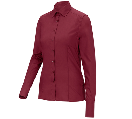 Primary image Business blouse e.s.comfort, long sleeved ruby