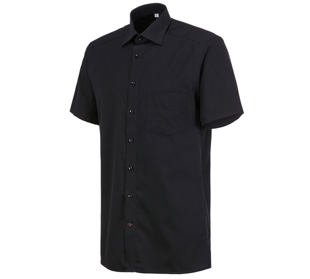 Primary image Business shirt e.s.comfort, short sleeved black