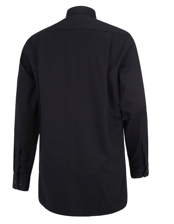 Secondary image Business shirt e.s.comfort, long sleeved black