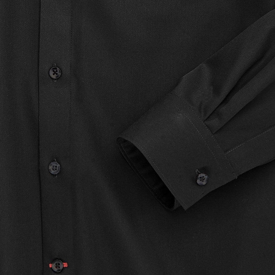 Detailed image Business shirt e.s.comfort, long sleeved black